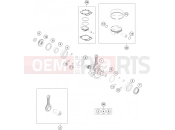 GASGAS  CRANKSHAFT, PISTON