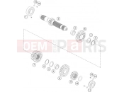GASGAS  TRANSMISSION I - MAIN SHAFT
