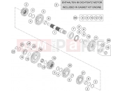 GASGAS  TRANSMISSION II - COUNTERSHAFT