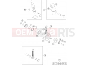 GASGAS  CRANKSHAFT, PISTON
