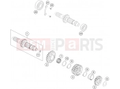 GASGAS  TRANSMISSION I - MAIN SHAFT