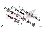 HONDA CBR1000STM CBR1000RR 2021  E-17 TRANSMISSION