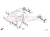 HONDA CBR1000STM CBR1000RR 2021  F-10 FRONT FENDER