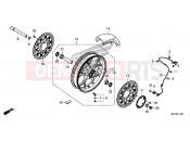 HONDA CBR1000STM CBR1000RR 2021  F-14-40 FRONT WHEEL