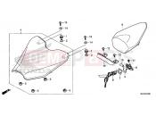 HONDA CBR1000STM CBR1000RR 2021  F-23 SEAT