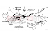 HONDA CBR1000STM CBR1000RR 2021  F-50-1 MARK/STRIPE (2)
