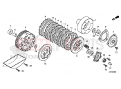 HONDA Z125 MONKEY (Z125MAM) 2021 E-8 CLUTCH