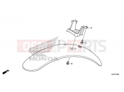 HONDA Z125 MONKEY (Z125MAM) 2021 F-10 FRONT FENDER