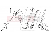 HONDA Z125 MONKEY (Z125MAM) 2021 F-11 FRONT FORK