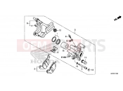 HONDA Z125 MONKEY (Z125MAM) 2021 F-17 REAR BRAKE CALIPER