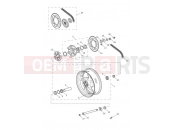 TRIUMPH Street Triple S > 967907 Rear Wheel & Final Drive
