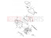 TRIUMPH Street Triple S > 967907 Rear Bodywork & Seat
