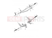 TRIUMPH Street Triple S > 967907 Footrests & Mountings