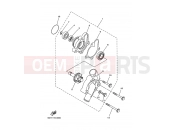 YAMAHA YFM 400 Kodiak YFM400FWA YFM400FWAN KODIAK 4WD (5GH9) 2001 WATER PUMP