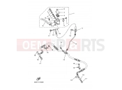 YAMAHA YFM 400 Kodiak YFM400FWA YFM400FWAN KODIAK 4WD (5GH9) 2001 FRONT MASTER CYLINDER