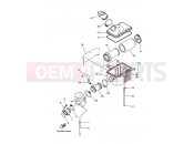 YAMAHA YFM 450 Grizzly YFM450FWAD YFM45FGPD GRIZZLY 450 EPS 4WD [USA] (1CTT) 2013 INTAKE