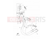 YAMAHA YFM 450 Grizzly YFM450FWAD YFM45FGPD GRIZZLY 450 EPS 4WD [USA] (1CTT) 2013 STEERING HANDLE & CABLE