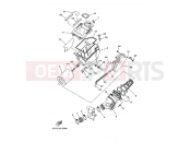 YAMAHA YFZ 450 YFZ450V YFZ450 50TH ANNIVERSARY SE (5TGG) 2006 INTAKE