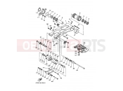 YAMAHA YFZ 450 YFZ450V YFZ450 50TH ANNIVERSARY SE (5TGG) 2006 REAR ARM