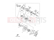 YAMAHA YFZ 450 YFZ450V YFZ450 50TH ANNIVERSARY SE (5TGG) 2006 REAR BRAKE CALIPER