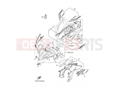 YAMAHA YFZ 450 YFZ450V YFZ450 50TH ANNIVERSARY SE (5TGG) 2006 EMBLEM & LABEL 1