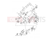YAMAHA YFM 700 Grizzly YFM700FWAD YFM7FGPHA GRIZZLY 700 EPS 4WD HUNTER [USA] (1DT5) 2011 EXHAUST
