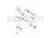 YAMAHA YFM 700 Grizzly YFM700FWAD YFM70GPLJ GRIZZLY 700 EPS 4WD LE [USA] (B1AP) 2018 CRANKSHAFT & PISTON