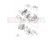 YAMAHA YFM 700 Grizzly YFM700FWAD YFM70GPLJ GRIZZLY 700 EPS 4WD LE [USA] (B1AP) 2018 CRANKCASE COVER 1