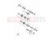 YAMAHA YFM 700 Grizzly YFM700FWAD YFM70GPLJ GRIZZLY 700 EPS 4WD LE [USA] (B1AP) 2018 TRANSMISSION