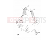 YAMAHA YFM 700 Grizzly YFM700FWAD YFM70GPLJ GRIZZLY 700 EPS 4WD LE [USA] (B1AP) 2018 REAR SUSPENSION
