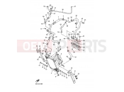 YAMAHA XVZ13 AL ROYAL STAR (4NKA) 1999 RADIATOR & HOSE
