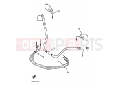 YAMAHA XVZ13 AL ROYAL STAR (4NKA) 1999 STEERING HANDLE & CABLE