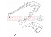 SUZUKI AX100 R (1994) 35 - SEAT TAIL COVER