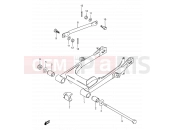 SUZUKI AX100 R (1994) 40 - REAR SWINGING ARM (P36)
