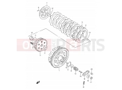 SUZUKI AX100 T (1996) 9 - CLUTCH
