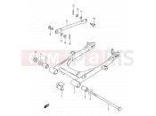 SUZUKI AX100 T (1996) 39 - REAR SWINGING ARM (E94,P09,P48)