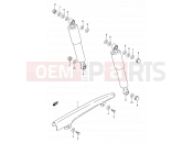 SUZUKI AX100 T (1996) 41 - REAR SHOCK ABSORBER (E94,P09,P48)