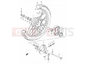 SUZUKI AX100 T (1996) 38 - FRONT WHEEL