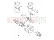 SUZUKI AX100 V (1997) 4 - CRANKSHAFT
