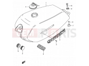 SUZUKI AX100 V (1997) 26A - FUEL TANK (MODEL T P09)