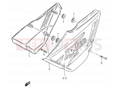 SUZUKI AX100 V (1997) 29B - FRAME COVER (MODEL V E94,P36,P48)