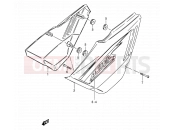 SUZUKI AX115 X (1999) 26A - FRAME COVER (MODEL X/Y)