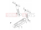SUZUKI AX115 X (1999) 39A - REAR SHOCK ABSORBER (P36)