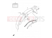SUZUKI AX115 Y (2000) 31 - REAR FENDER