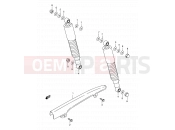 SUZUKI AX115 Y (2000) 39 - REAR SHOCK ABSORBER (E71,E94,P09,P94)