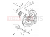SUZUKI AX115 Y (2000) 40 - REAR WHEEL (E71,E94,P09,P94)