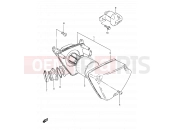SUZUKI AX115S W (1998) 6 - AIR CLEANER