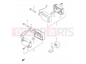 SUZUKI AX115S W (1998) 17A - TURNSIGNAL LAMP (MODEL X E71,E94,P36,P94,MODEL Y E71)