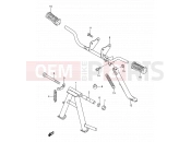 SUZUKI AX115S W (1998) 21 - CENTER STAND