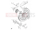 SUZUKI AX115S W (1998) 40A - REAR WHEEL (P36)